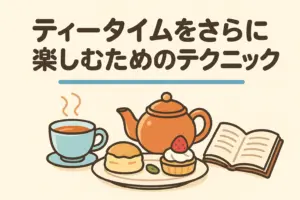 ティータイムをさらに楽しむためのテクニック