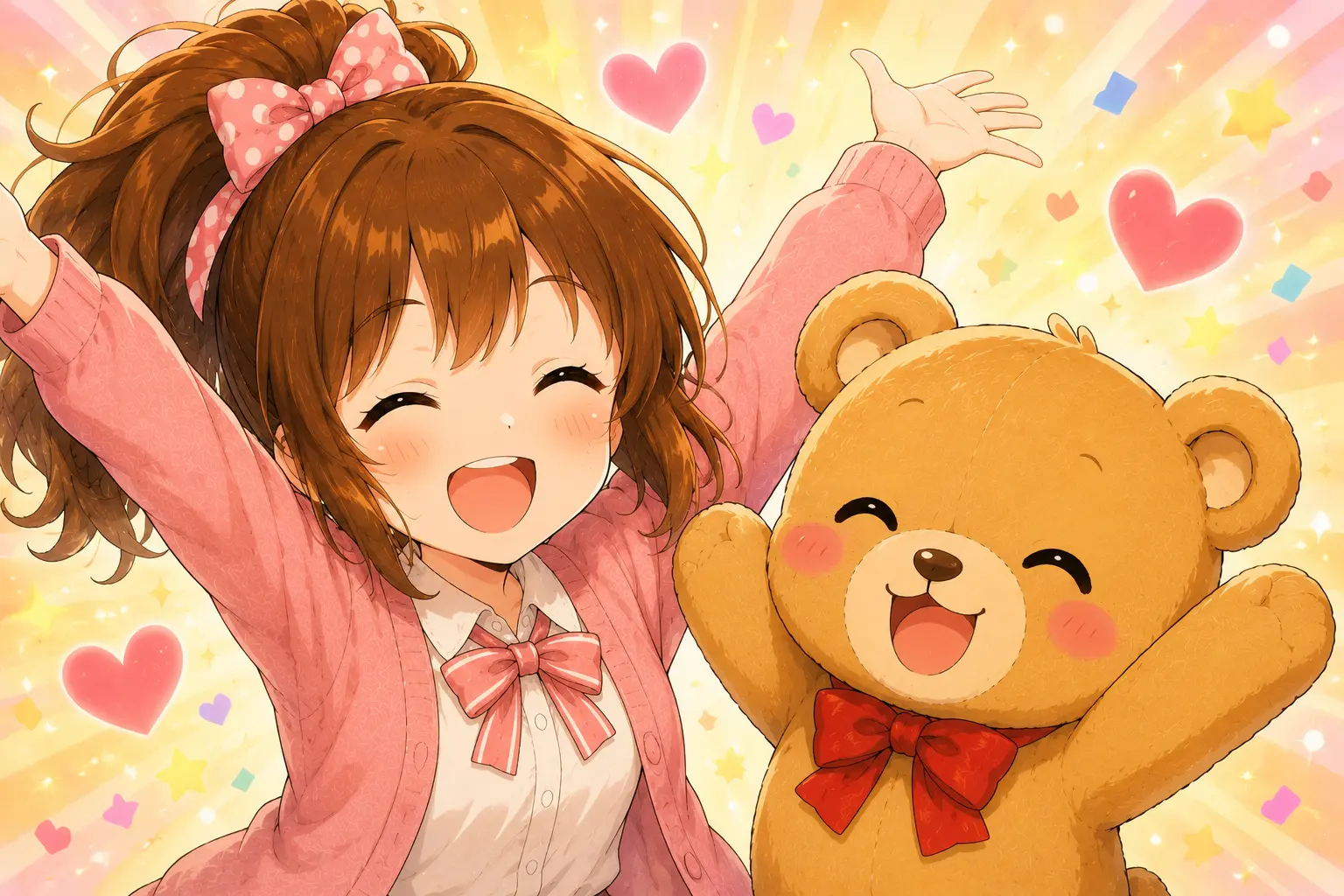 こはるとくまたろ